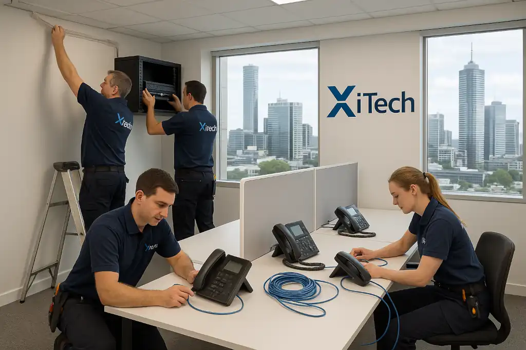 Phone System Installation_Xitech-Brisbane-GoldCoast Business Internet & WiFi Setup